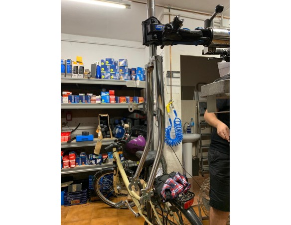 Rumblebikes-Horquilla Cromada de despiece taller BIEN ACOGIDO