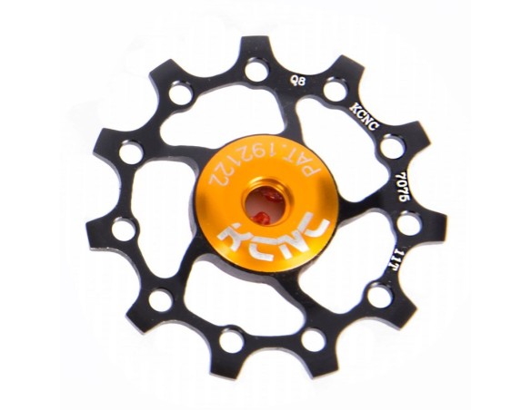 Rumblebikes-KCNC Roldanas 13D Negro-Roldanas y portapoleas