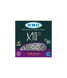 CADENA KMC X10 PLATA/NEGRA 114P 10V