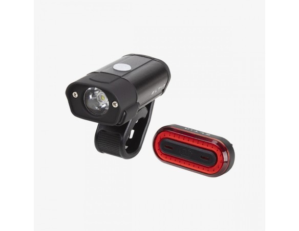 Pack luz bicicleta delantera y trasera Focus 400+40Lm ELTIN