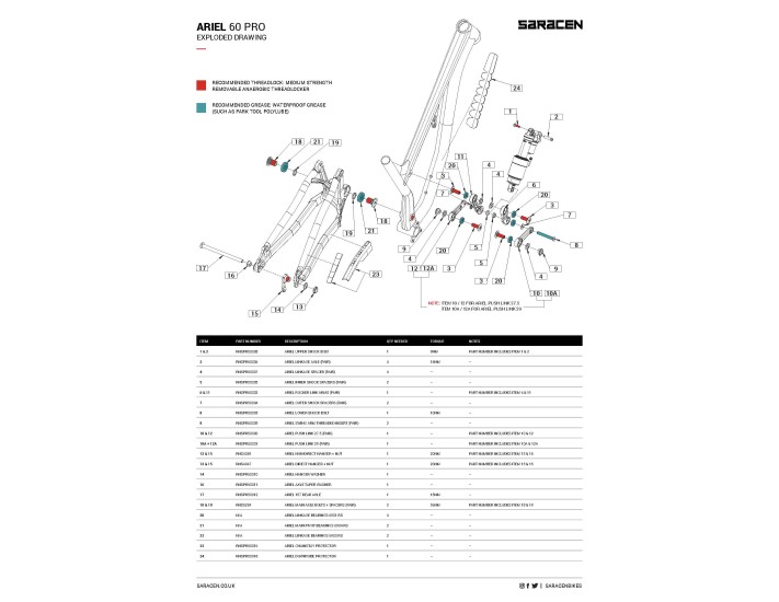 SARACEN ARIEL 60 PRO 2023