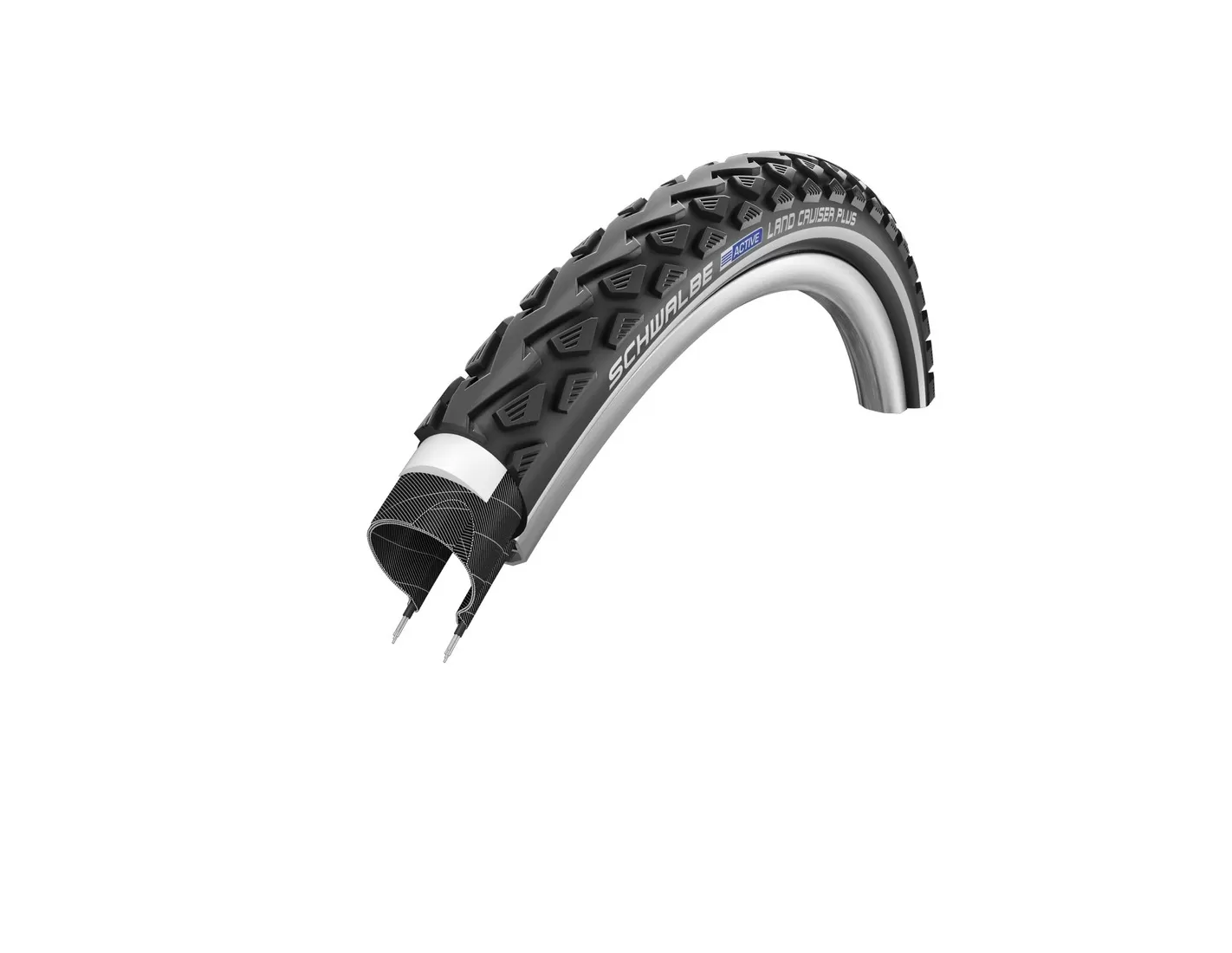 Schwalbe Land Cruiser Plus 37-622 (28 X 1,40) - Copertone Bici Green Compound, Eco-Sostenibile