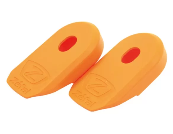 Proteccion bielas Zefal Crank Armor naranja por par