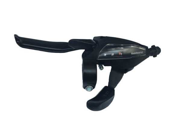 Maneta FC Shimano ST EF 500 4 dedos 3 v izquierdoV Brake1800mmnegro