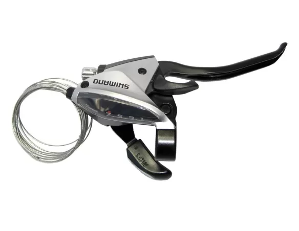 Maneta FC Shimano ST EF 510 4 dedos 7 v derechoV Brake2050mmplata