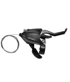 Maneta FC Shimano ST EF 500 2 dedos 7 v derecha V Brake 2050mm negro