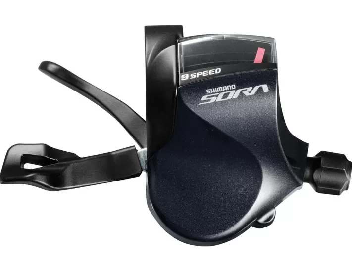 Maneta camb Shimano p Flatbar SL R3000 9 v derecho 2050 mm negro