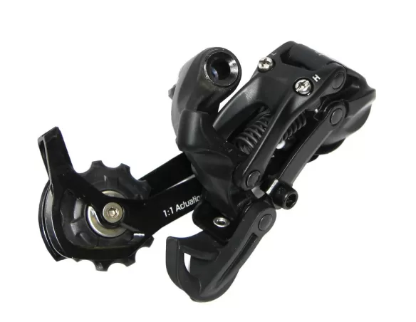 Cambio tras X5 9 v jaula larga Alu 007515082000negro