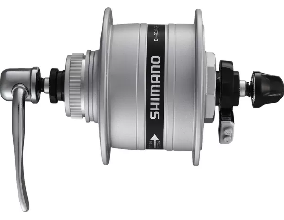 Buje dinamo RD Shimano A DH3D37 3W 100mm 36 agujerosplata Centerlock QR