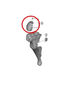EMBELLECEDOR MANETA ST 9100 IZDO
