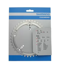 PLATO 39D SHIMANO 4500 5502 TIAGRA PLATA