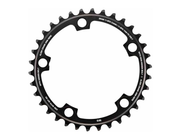 SRAM PLATO ROAD RED22 39 DIENTES 11V 130 BCD BLACK