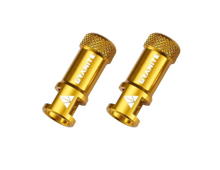 Granite Juicy Nipple valve core remover Gold