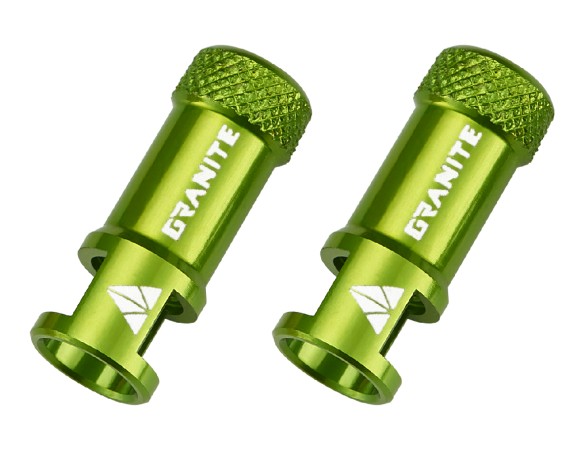 Granite Juicy Nipple Tapa válvula Verde